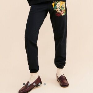 Boys Lie Black Graphic Pants